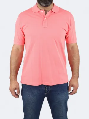 Easy Fit Optimal Airflow Texture Men's Plain T-Shirt,Peach