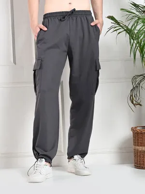 Secure Closures ArticulatedJoints All-Weather Cargo Jogger with Pockets - Charcoal
