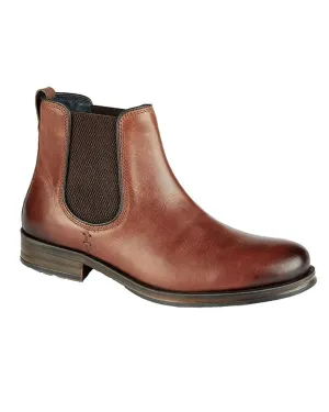 Ocean Walk Roamers Mens Conker Twin Gusset Ankle Boots