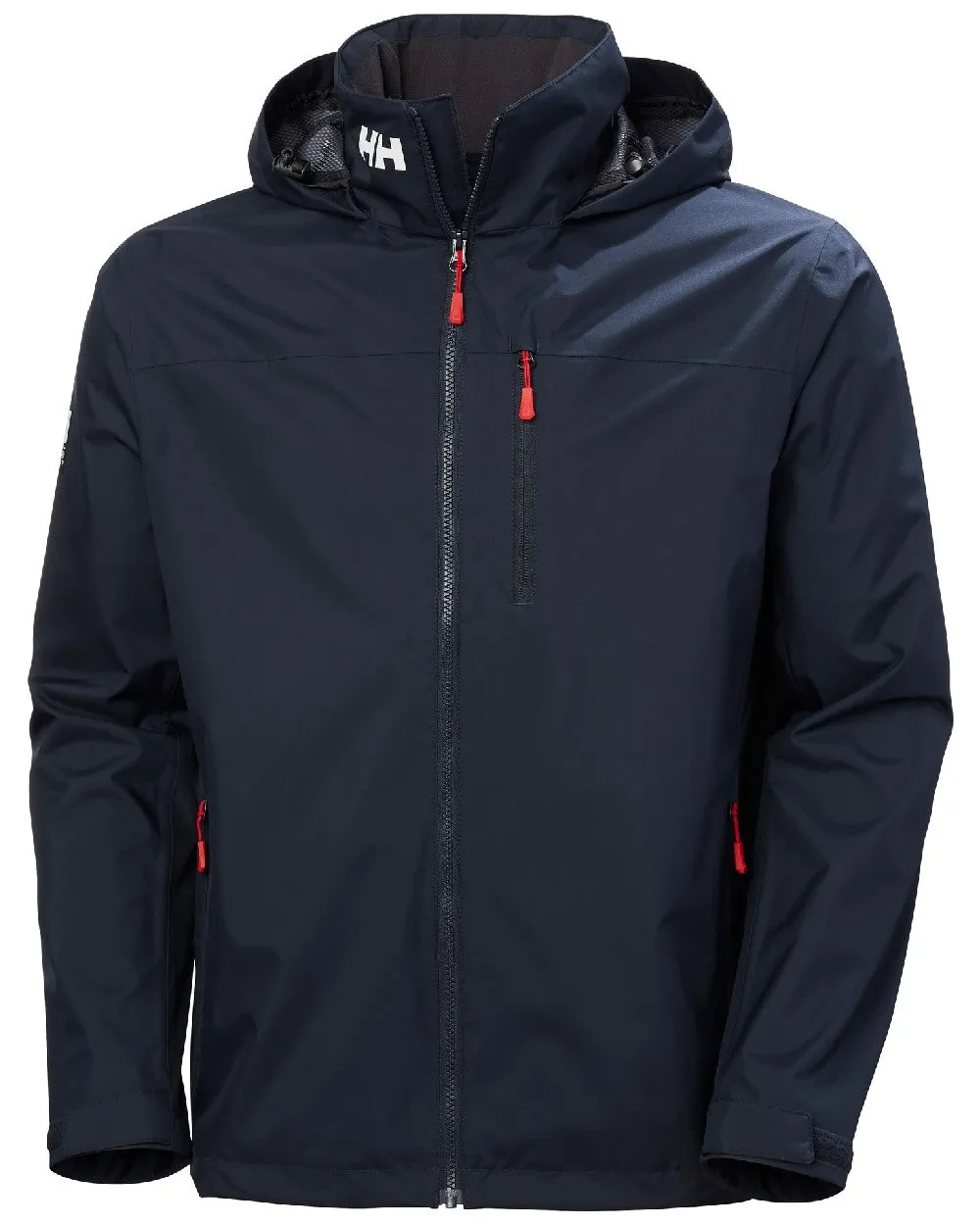FlexibleFit Helly Hansen Mens Crew Hooded Jacket 2.0