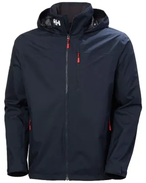 AntiSnagTechnology Helly Hansen Mens Crew Hooded Jacket 2.0
