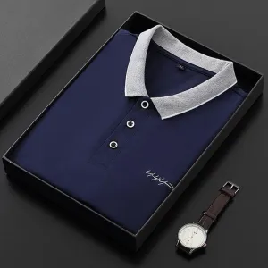 West Louis? Slim Fit Cotton Polo Shirt Comfortable Wear Stylish Comfort