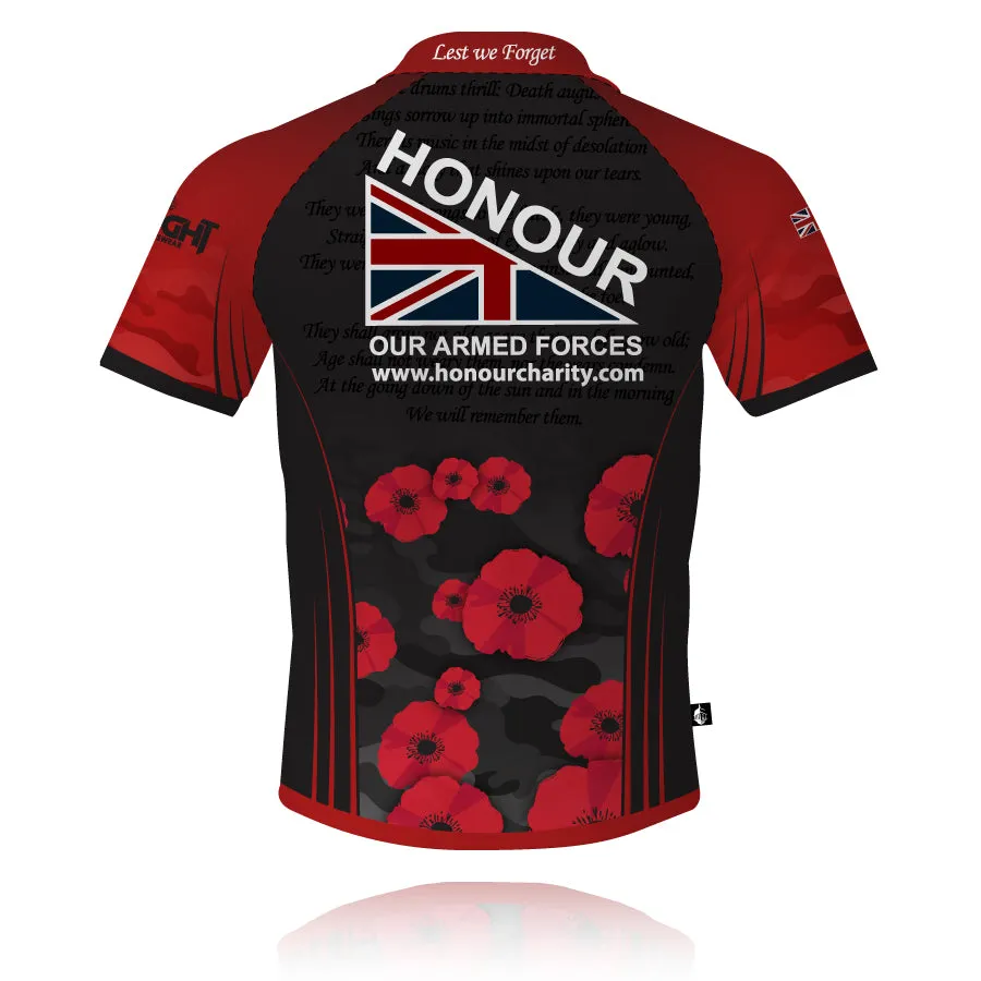 Honour Our Armed Forces Remembrance - Tech Polo Advanced Moisture Management Bound Seam Finish