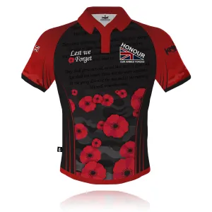 Functional Style Trendy Colors Honour Our Armed Forces Remembrance - Tech Polo
