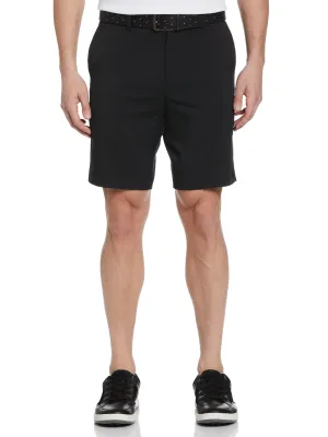 Mens 9" Opti-Stretch Solid Short with Active Waistband Quick Dry Fit Flexible Material