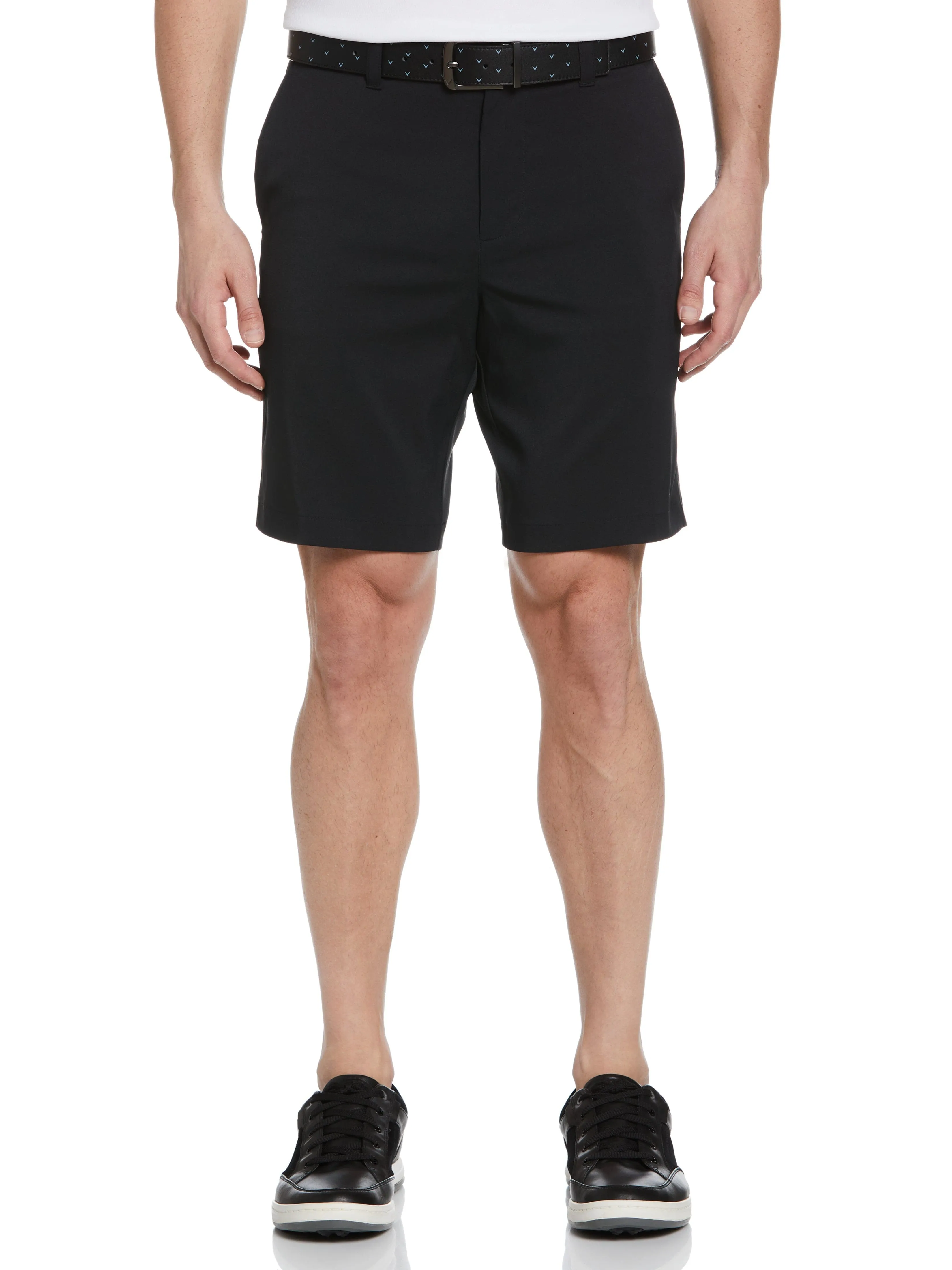 Adaptive Tension Control Casual Flex Mens 9" Opti-Stretch Solid Short with Active Waistband
