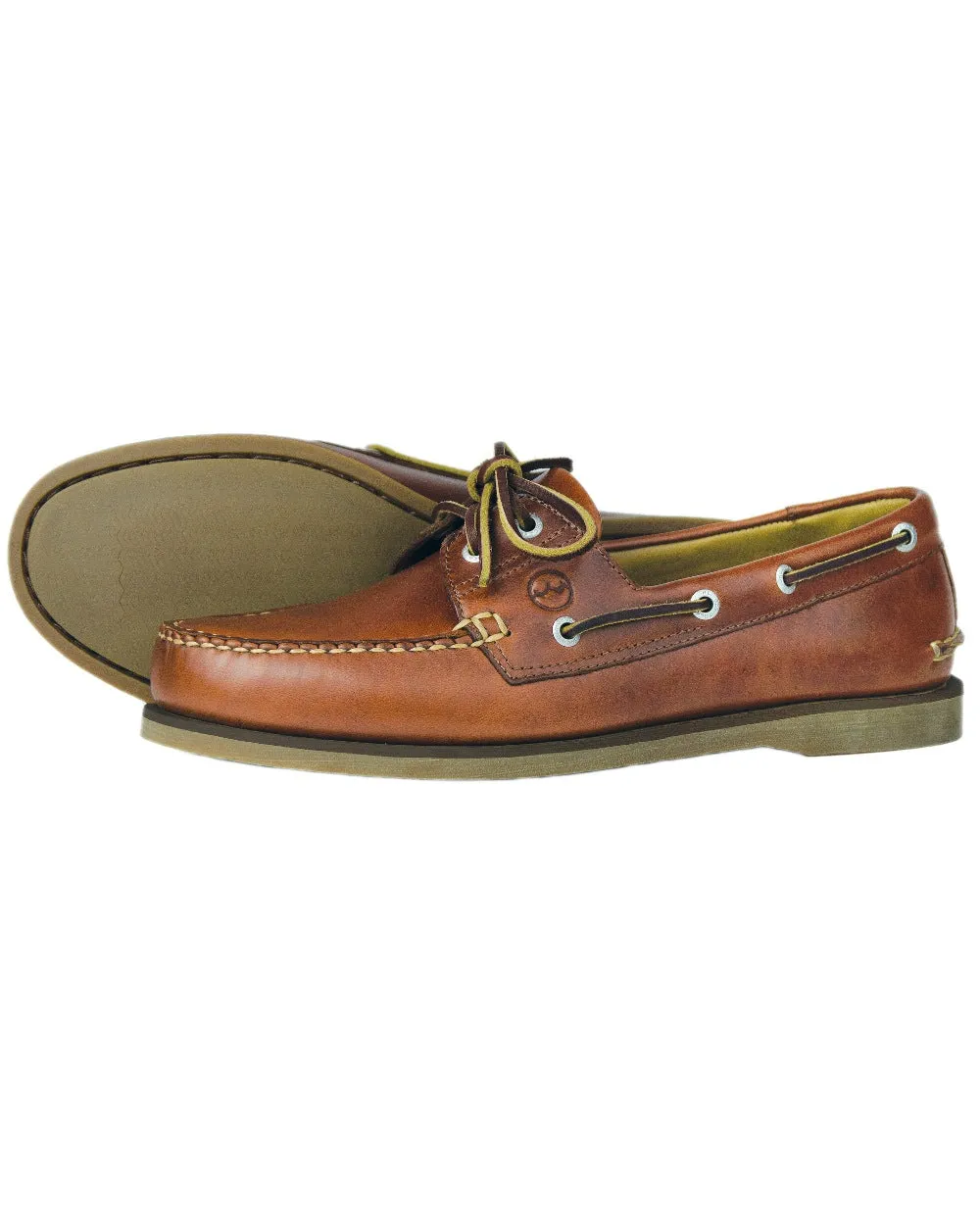 Move Light Step Free Orca Bay Mens Newport Premium Ocean Gold Shoes
