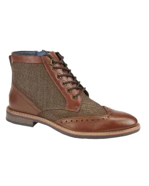 Roamers Mens 5 Eye Inside Zip Ankle Boots Game Ready Breath Fresh