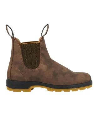 Light Core Blundstone 1944 Brown Leather Chelsea Boots
