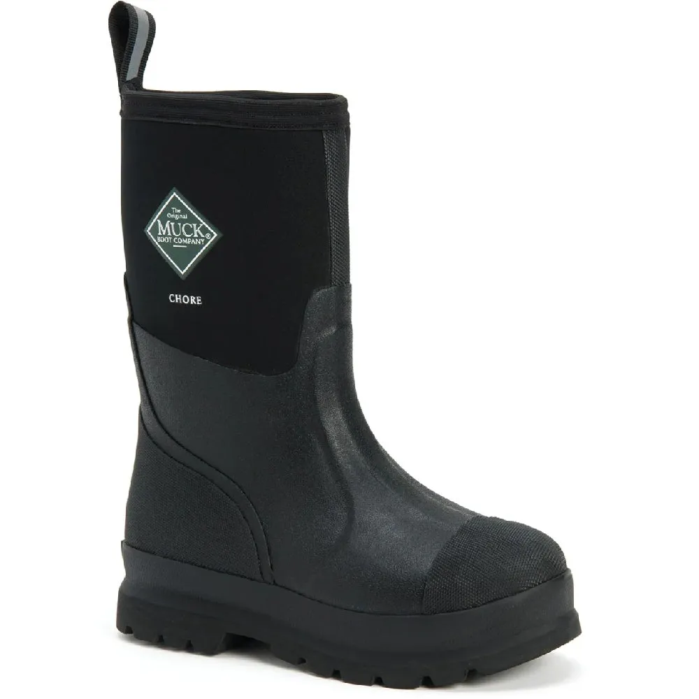 Muck Boots Chore Classic Mid Wellingtons Heavy Terrain Resilient Sole