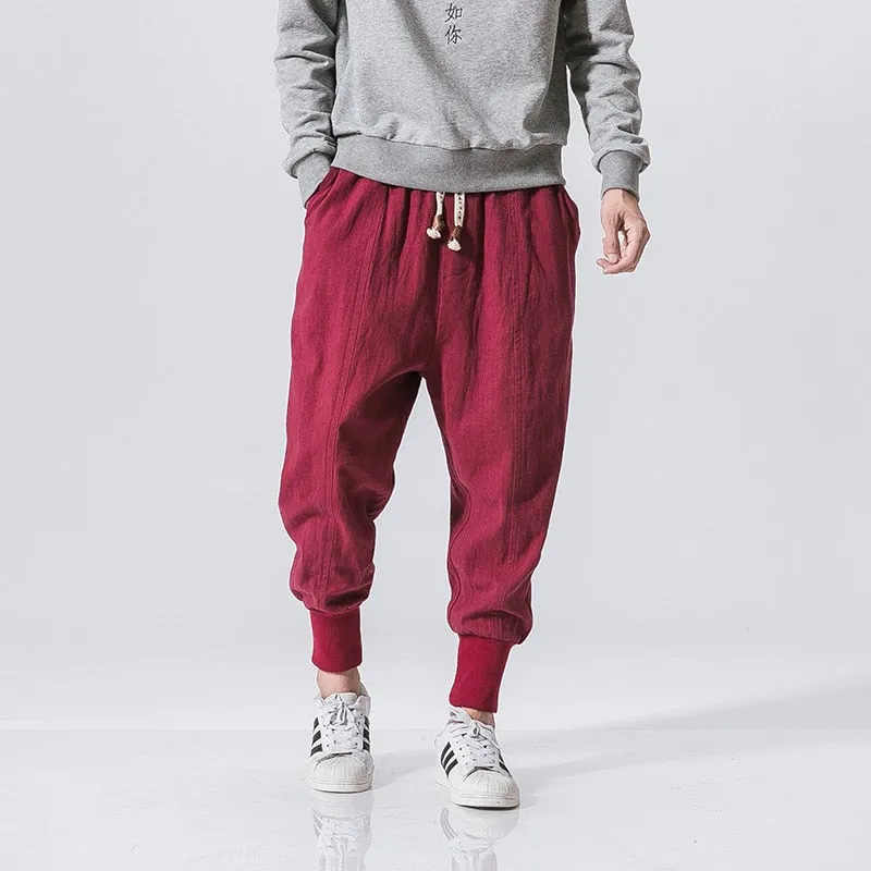 Versatile Layering All Day Wear Comfort West Louis? Large Bloomers Linen Knickerbockers
