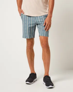 Day Wear Street Style Tech Chino Print Short 8In