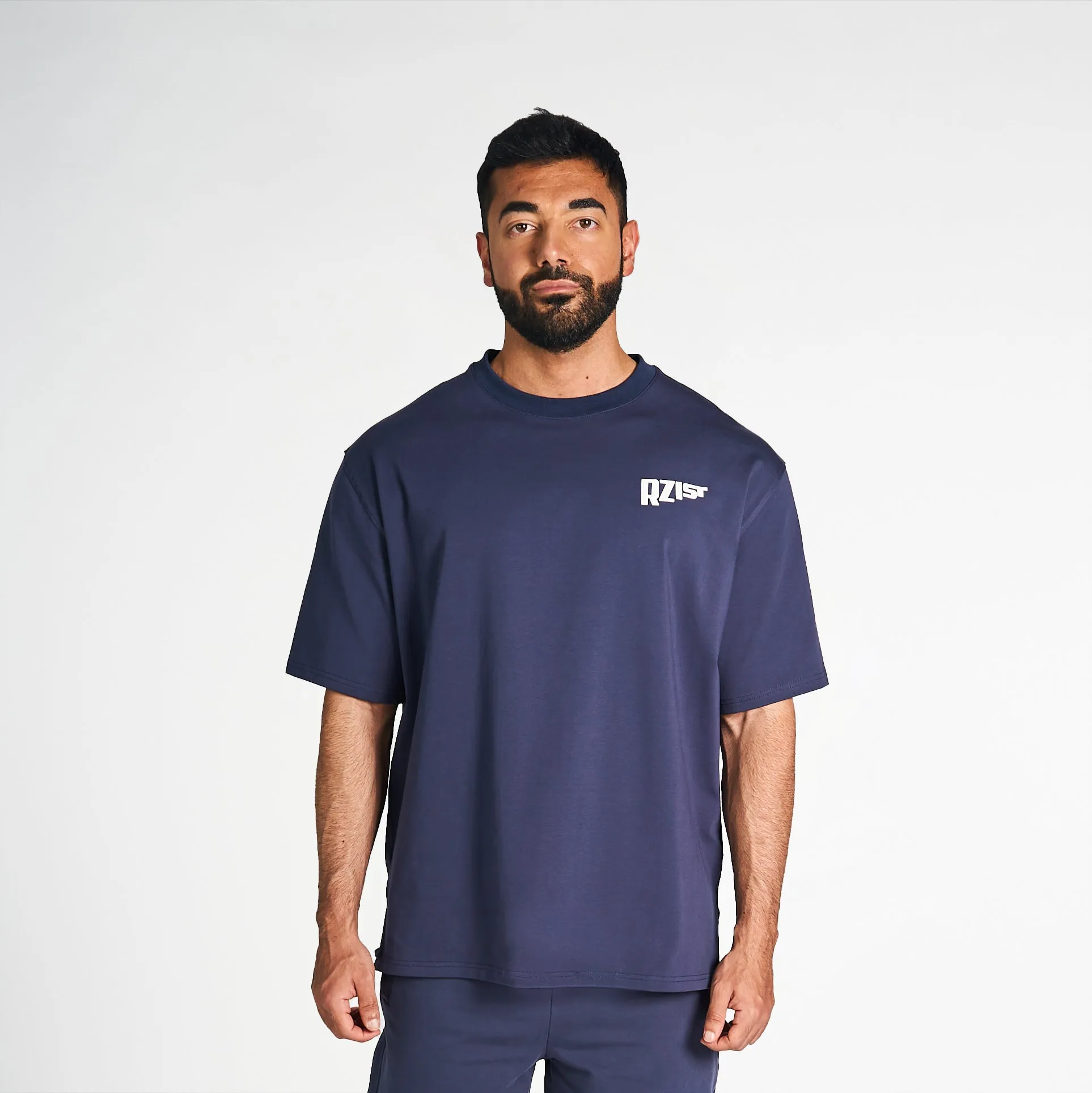 Comfy Fit Wear Never Settle Oversized Drop-Shoulder Tee - Overture