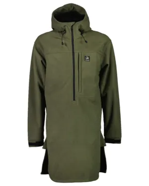 Swanndri Mens Tundra V2 Technical Fleece Anorak Comfortable Hoodie FoldableDesign
