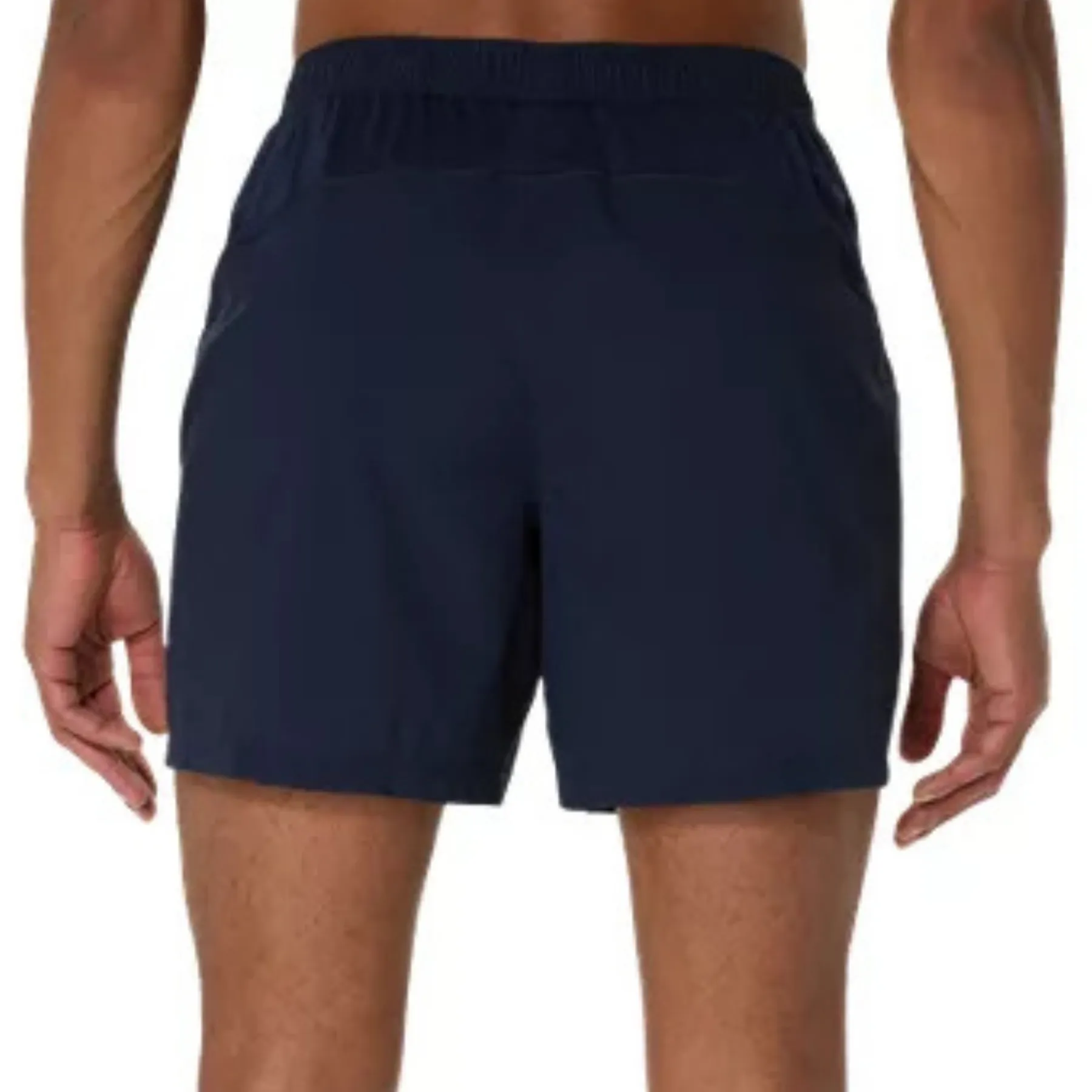 Asics Court 7in Mens Tennis Short - Midnight Contoured Cuff Design Movement Freedom