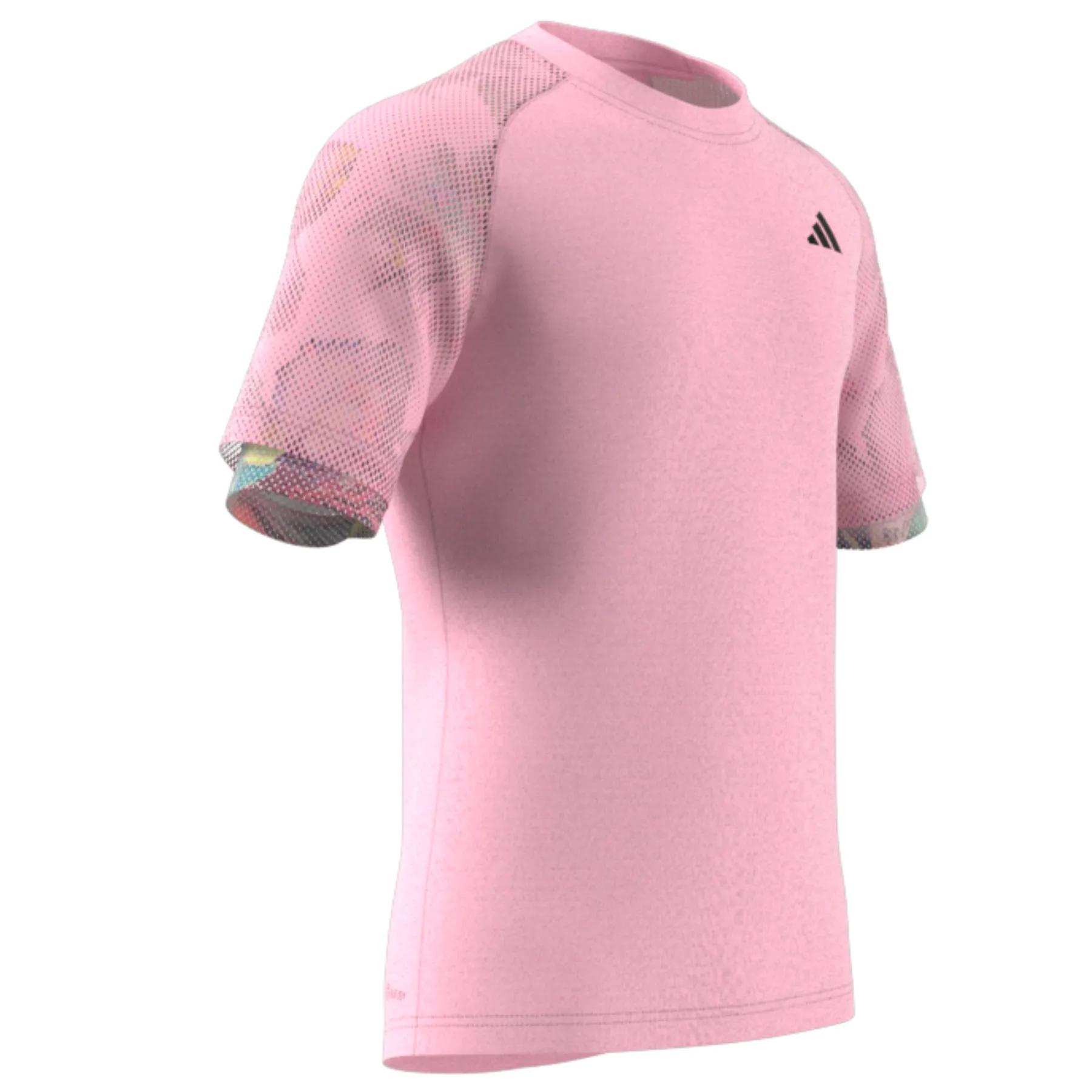 Adidas Performance MEL RAGLAN Tennis Shirt - Clear Pink Sleek Comfort Fit