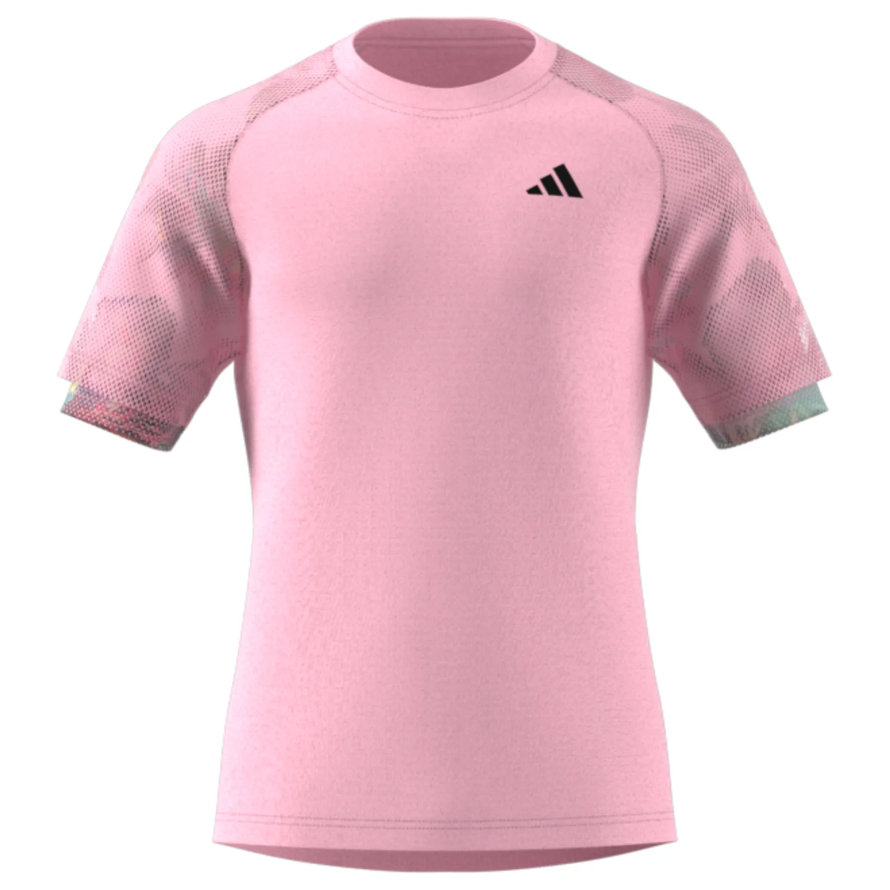 Adidas Performance MEL RAGLAN Tennis Shirt - Clear Pink Casual Comfort Fit Summer Favorite