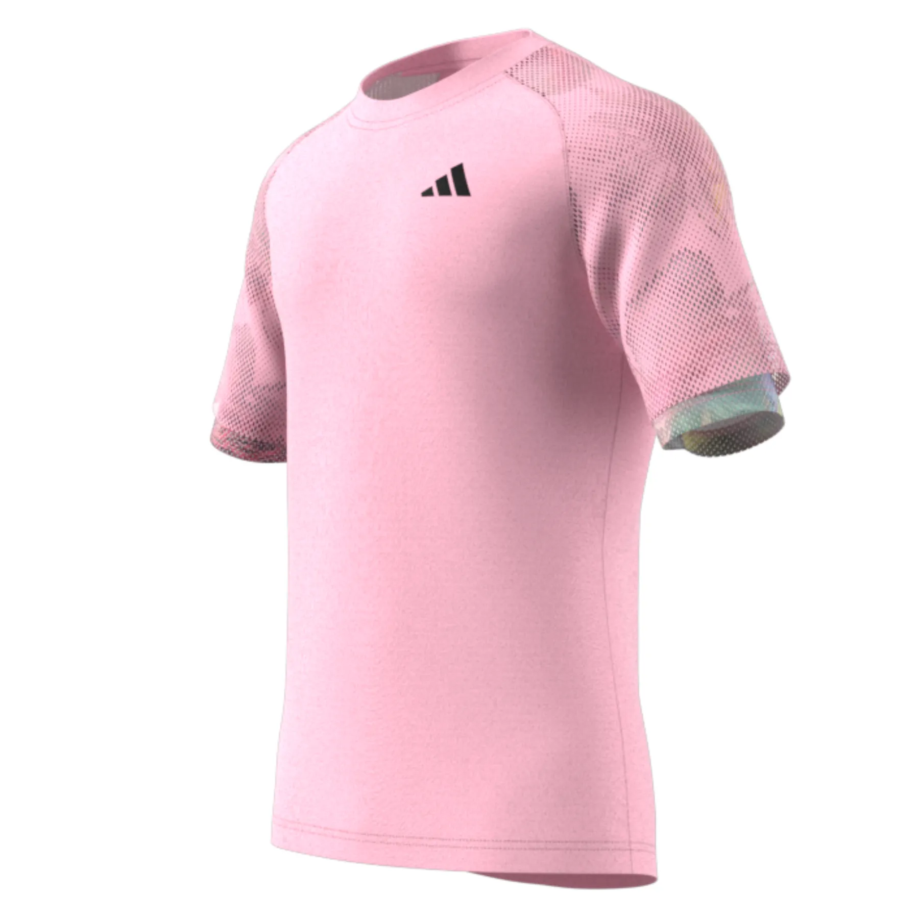 Adidas Performance MEL RAGLAN Tennis Shirt - Clear Pink Colorfast Material