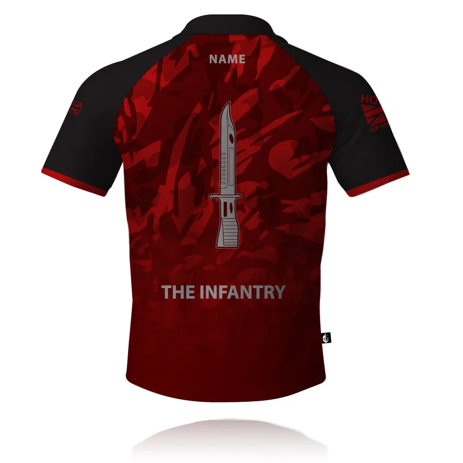 The Infantry - Honour Our Armed Forces - Tech Polo UV Protection