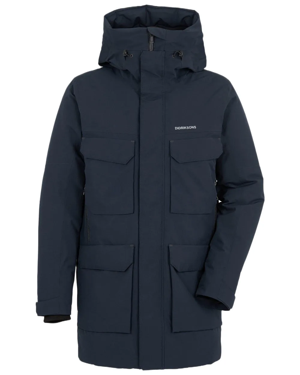 Didriksons Mens Drew Parka 8 Relaxed Style Glass Fit