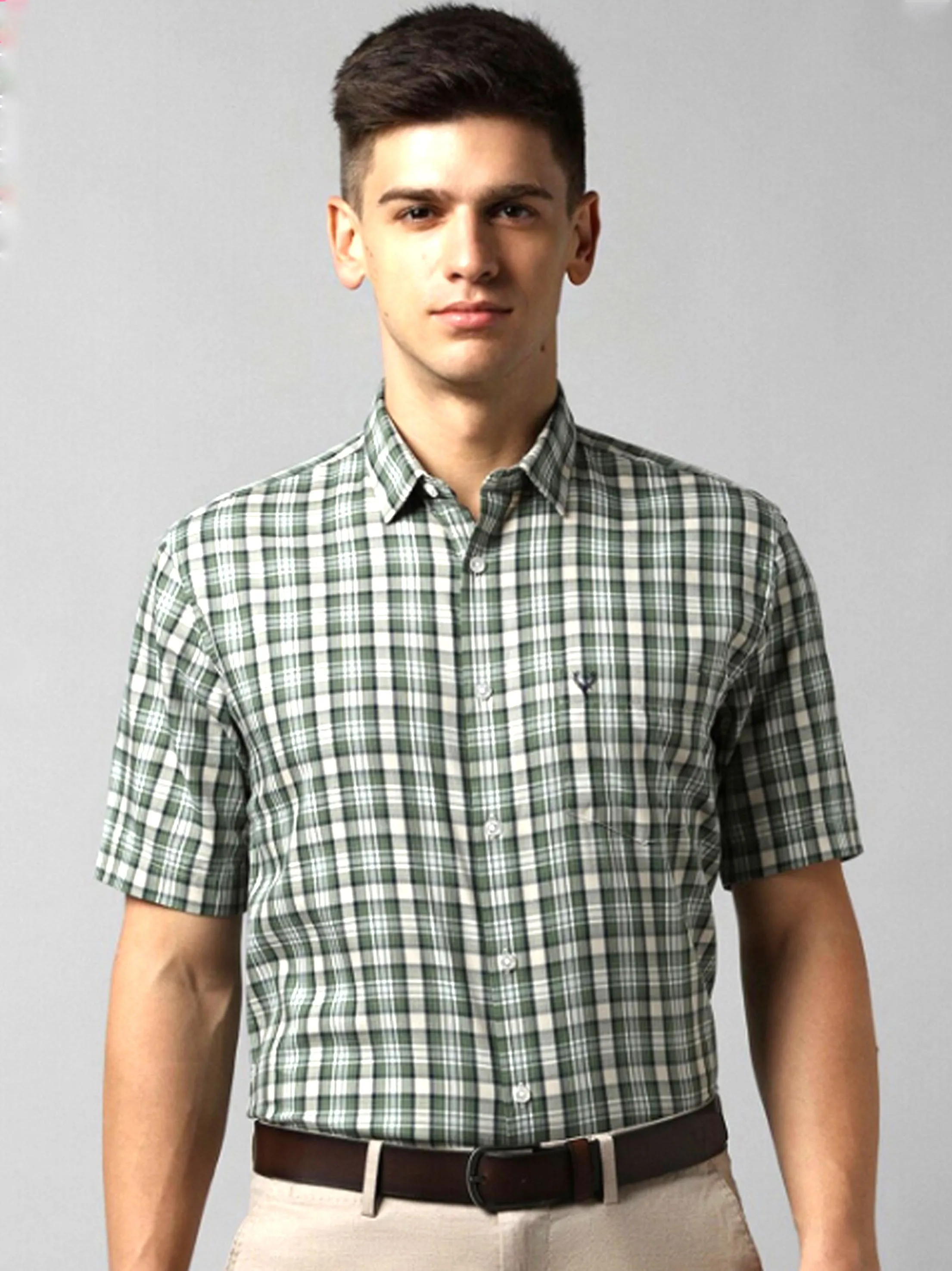 Men's Plaid Dress Shirt,Multi Chic Design Midweight Textile
