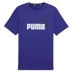 Floral Pattern PUMA Mens Essentials  2 Colour Logo Tee