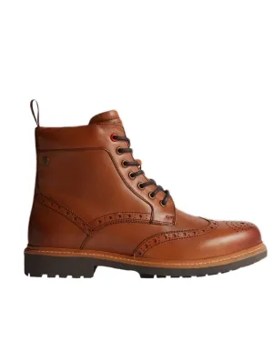 Hunter Mens Cawdor Brogue Ankle Boots Easy Wear Stretch Fabric Work Commute