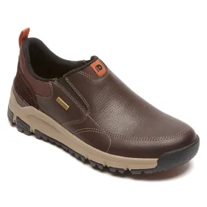 Comfort Run Dad Pick Mens Dunham Glastonbury Slip-On Brown