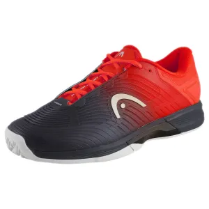 Arch Support Design Enhanced Ground Feel Head Men's Revolt Pro 4.5 - Dark Blue/Red