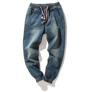 Outdoor Enthusiast Sunny Vibes Teen Outfit Functional Waist West Louis? Denim Stretch Harem Jeans