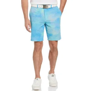 budget-friendly hypoallergenic material Original Penguin Mens Soft Filtered Tie Dye Seersucker Short - CLOISONNE