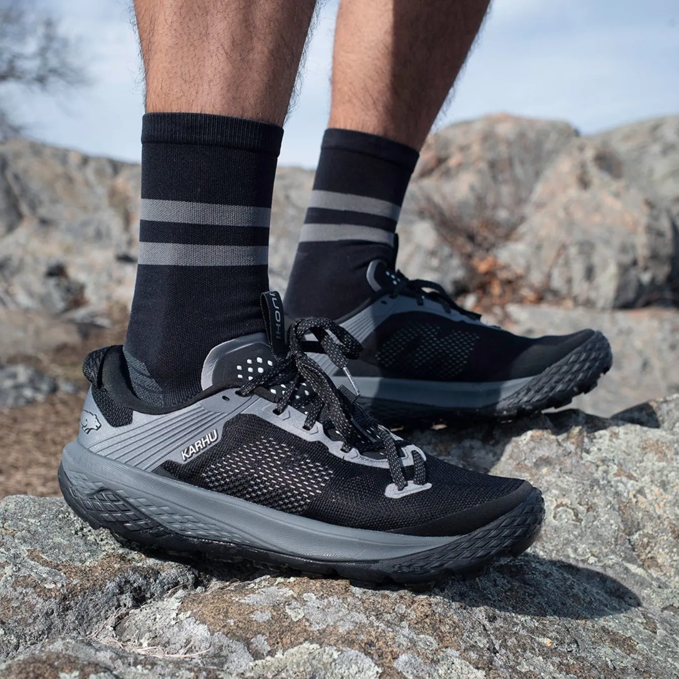 MEN'S IKONI TRAIL WR - BLACK / BLACK Earth Mood