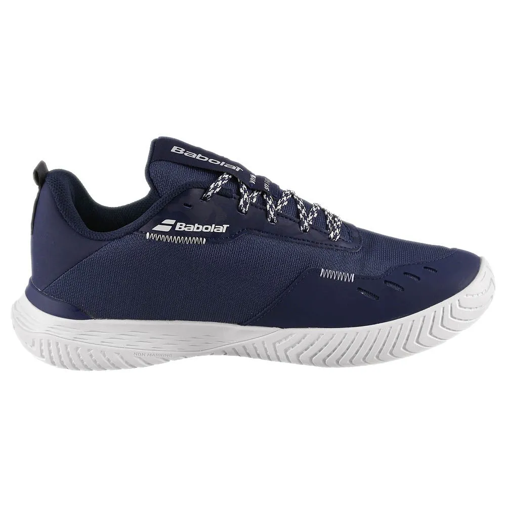 Compression Sock Liner Easy Slip Babolat Men's SFX EVO - Dark Blue/White