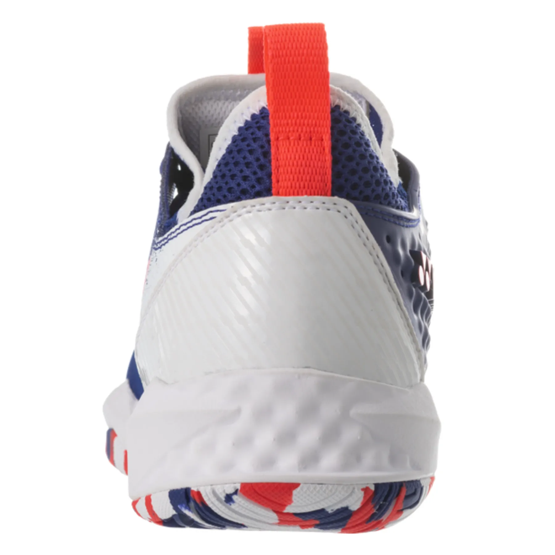 Yonex  2022 Fusion Rev 4 Mens All Court Tennis Shoes - White/Royal Blue Pressure Distribution