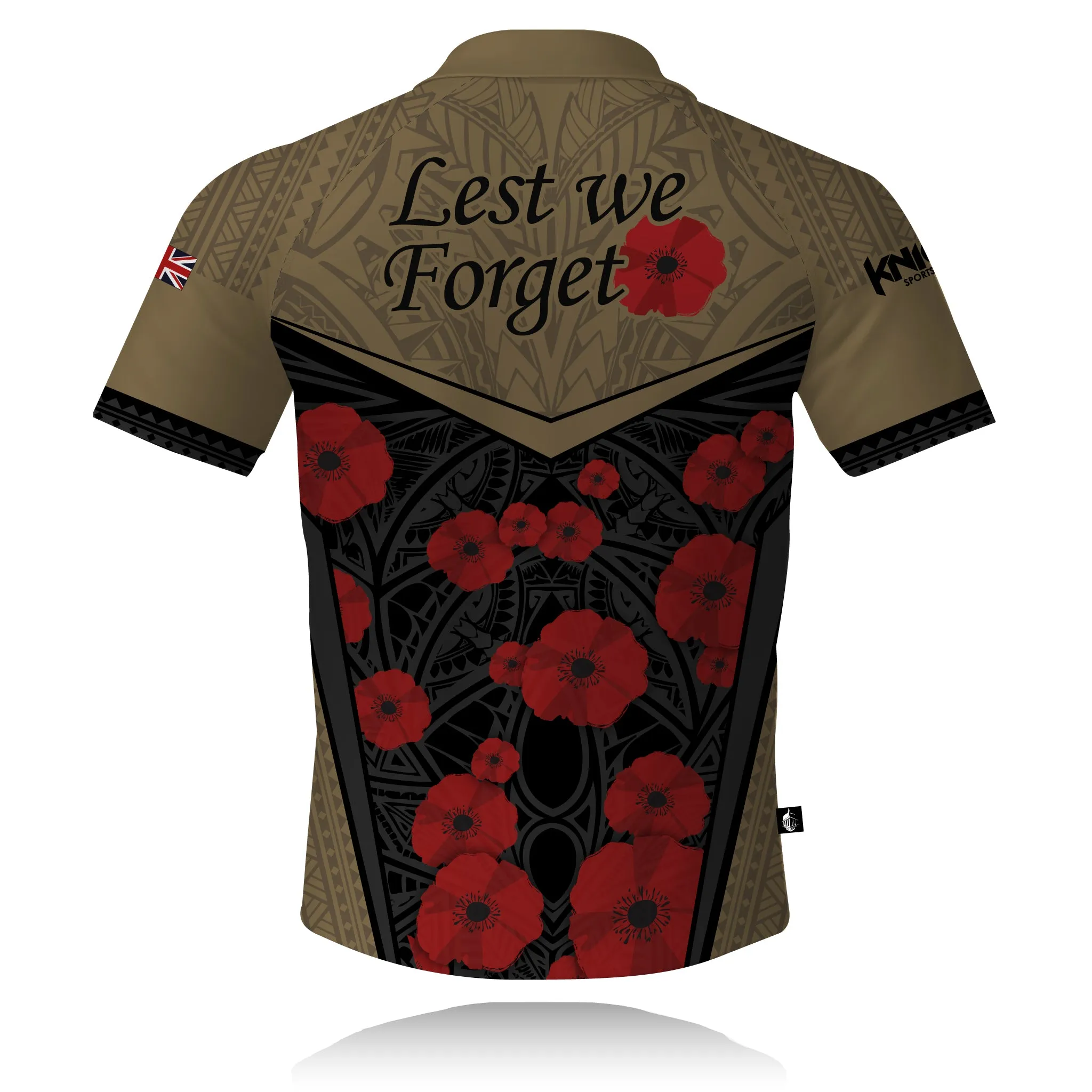 Honour Our Armed Forces - Remembrance 2025 - Tech Polo Layerable Style Tailored Silhouette