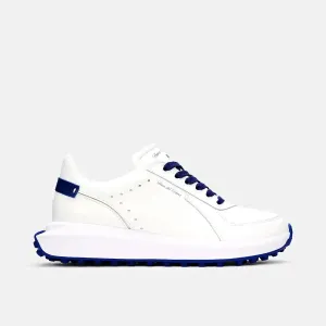 Varano - White/Blue Lightweight Outsole Ventilated Mesh