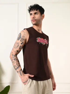 Jewel tone Easy-wear Absolute Cotton Sando ?C Coffee
