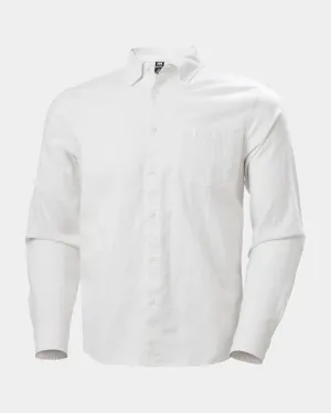 Two Tone Stitching Helly Hansen Mens Club Long Sleeve Shirt