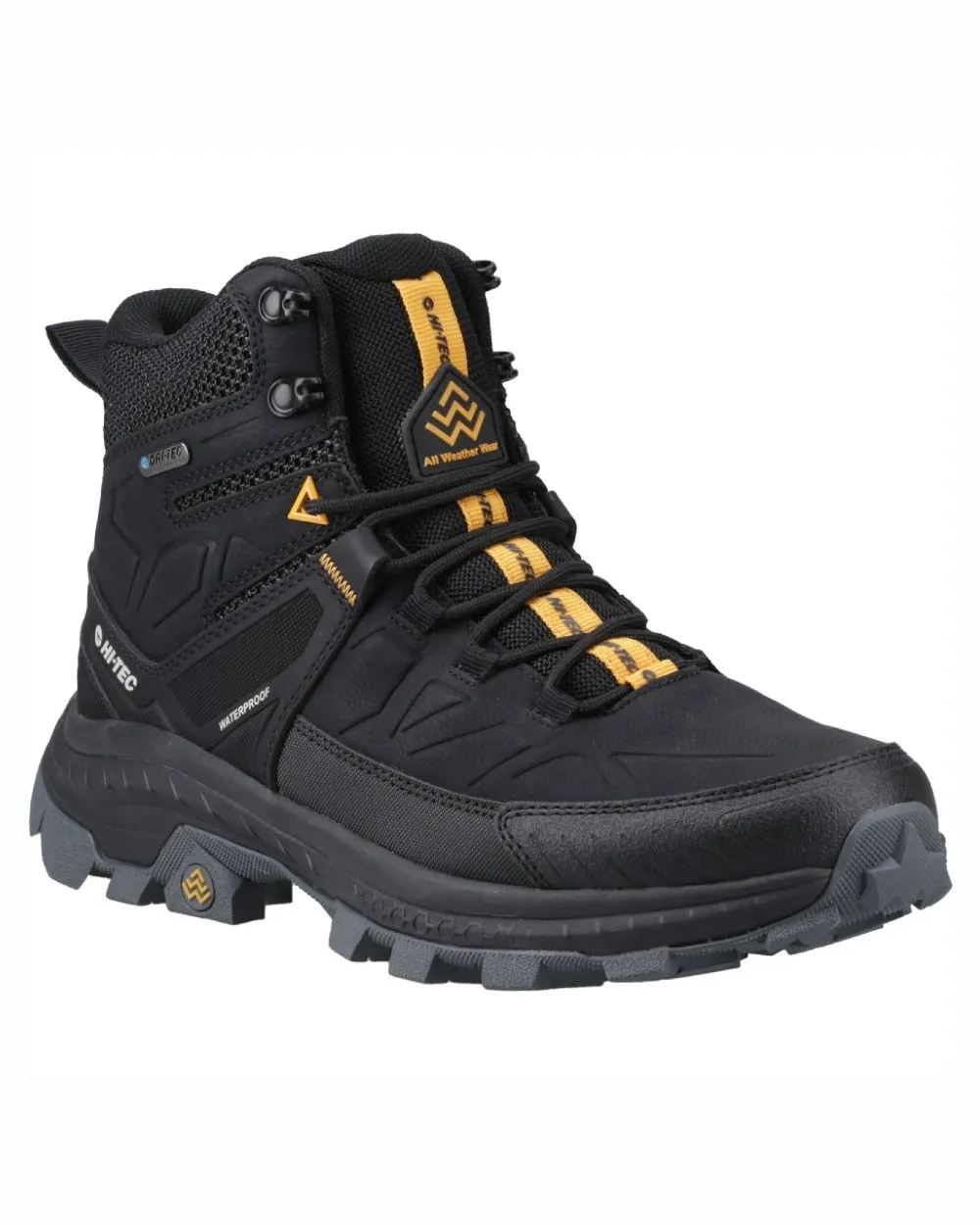 Color Play Ice Grip Hi-Tec Mens Rainier Hiking Boots