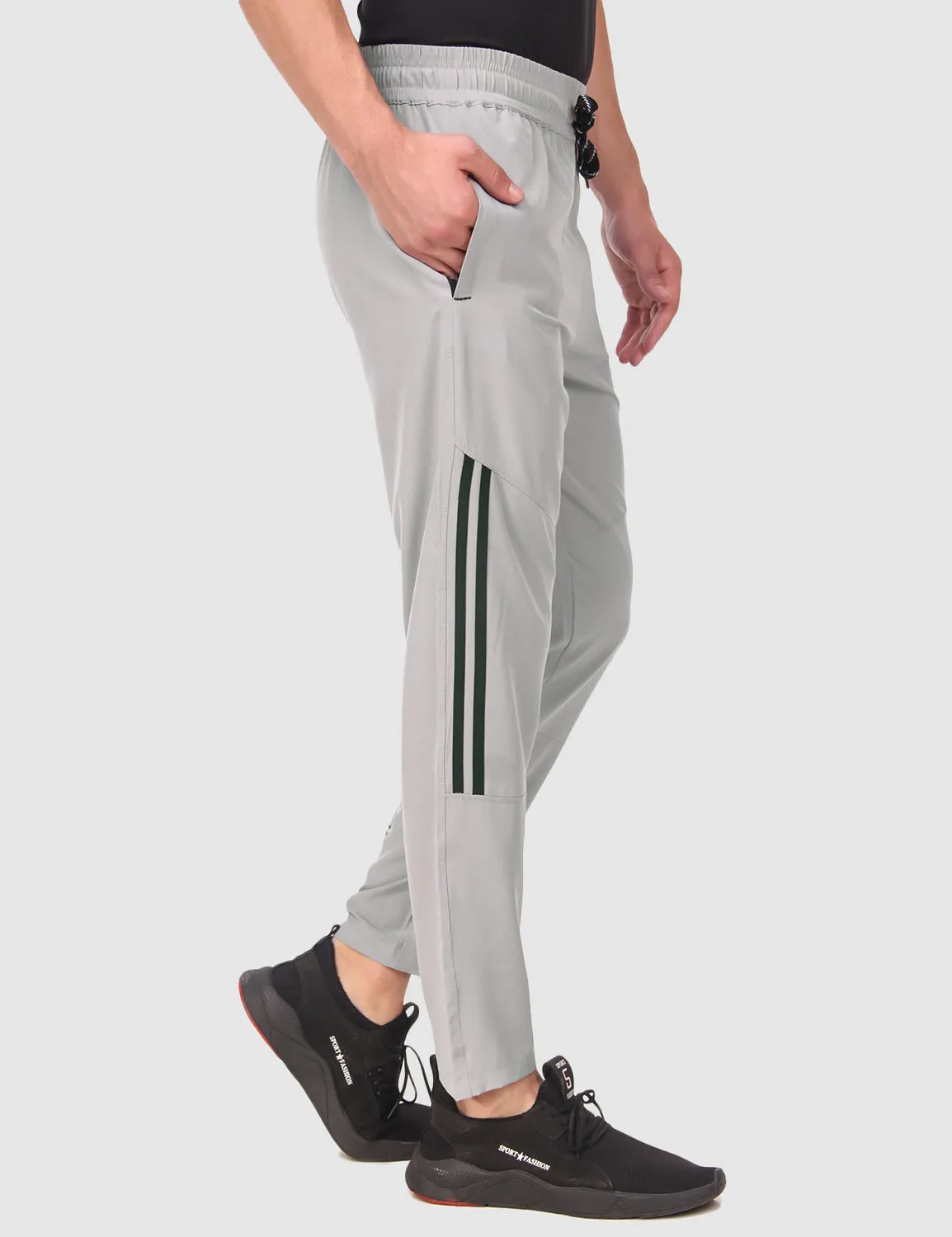 Aero-Light Regular Fit Track Pant ?C Light Grey Smooth Fabric work mode