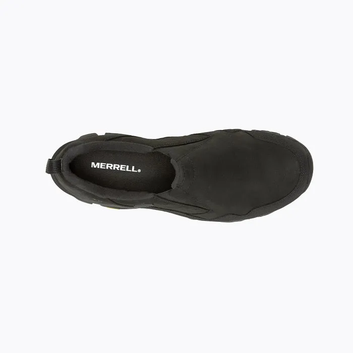 Mens Merrell Coldpack 3 Thermo Moc WP Wide in Black Quick Dry Fabric Technology