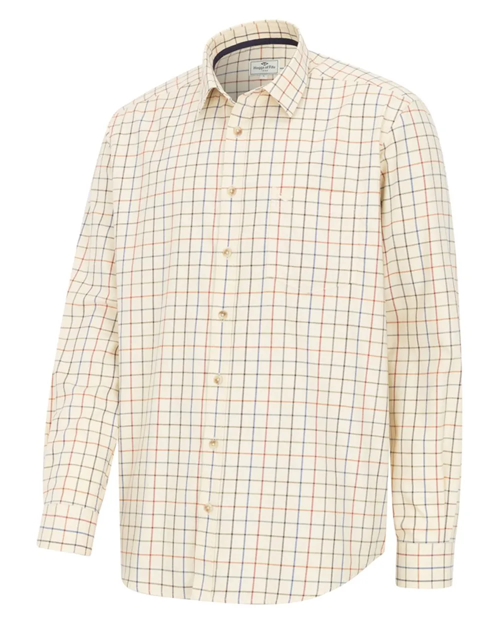 Hoggs of Fife Mens Laird Premier Tattersall Shirt Anniversary Celebration