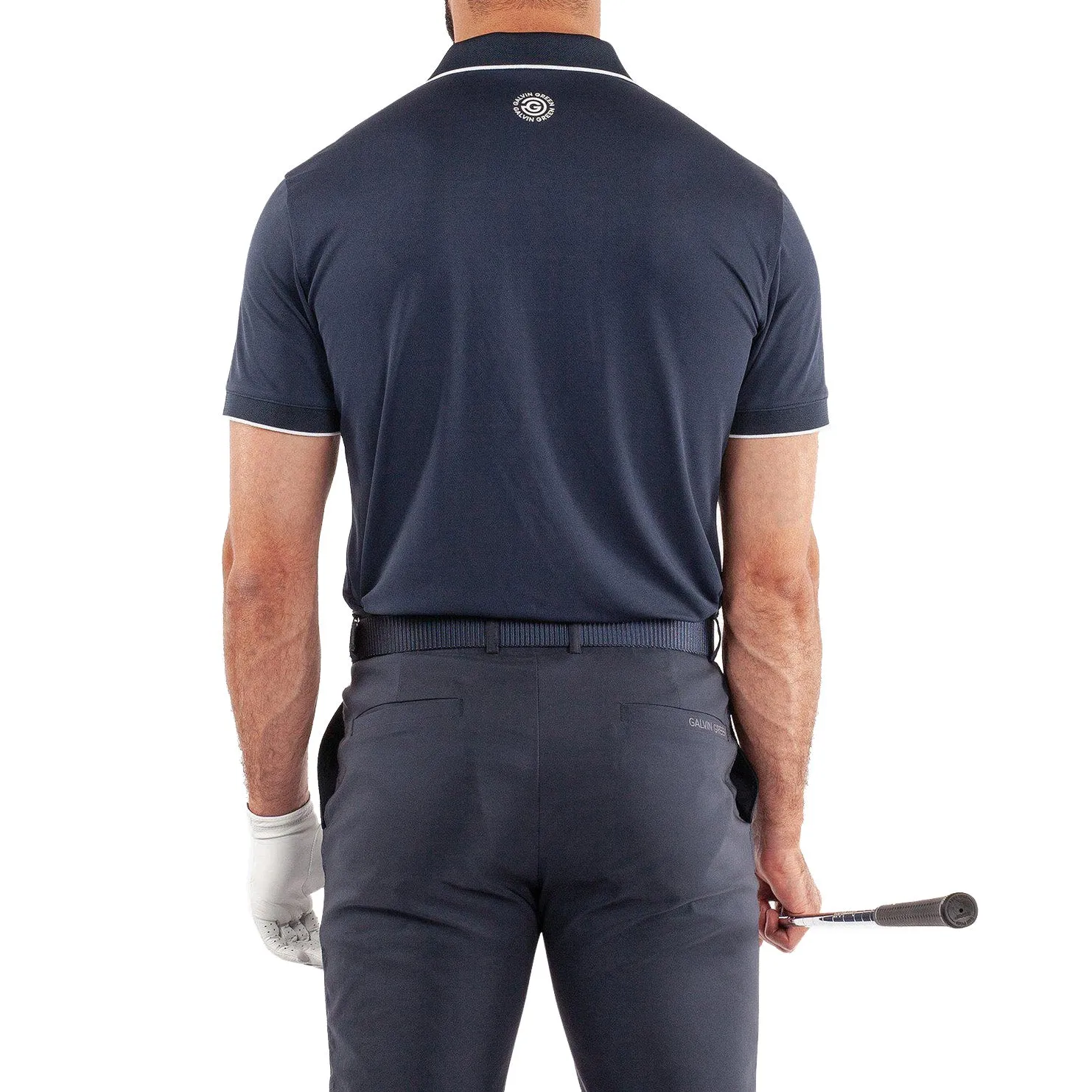Tagless Design Galvin Green Marty Golf Shirt - Navy