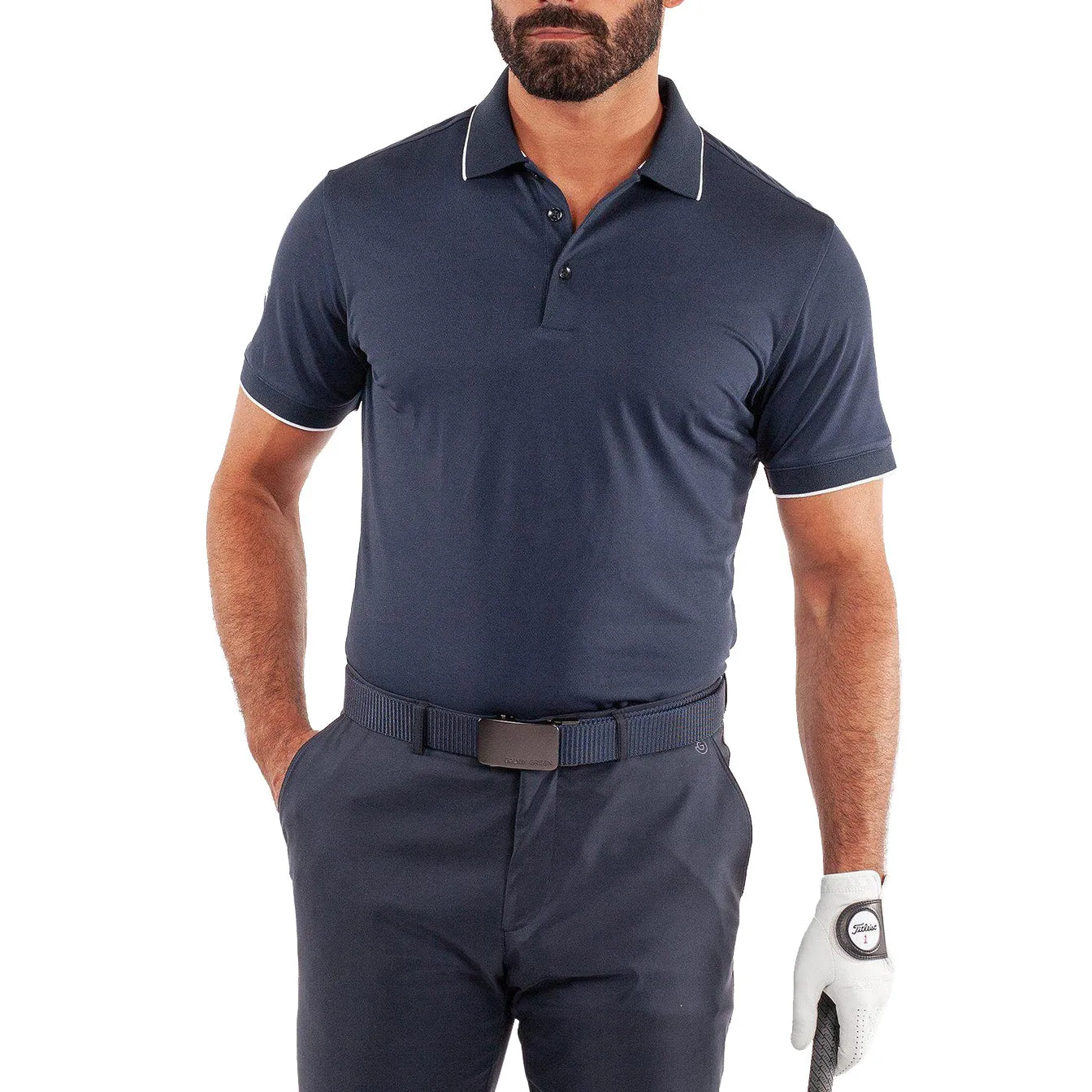 Summer Wear Galvin Green Marty Golf Shirt - Navy
