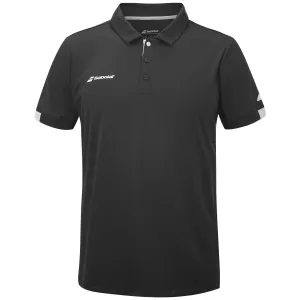Tagless Collar Babolat Play Polo Men 2000 - Black/Black