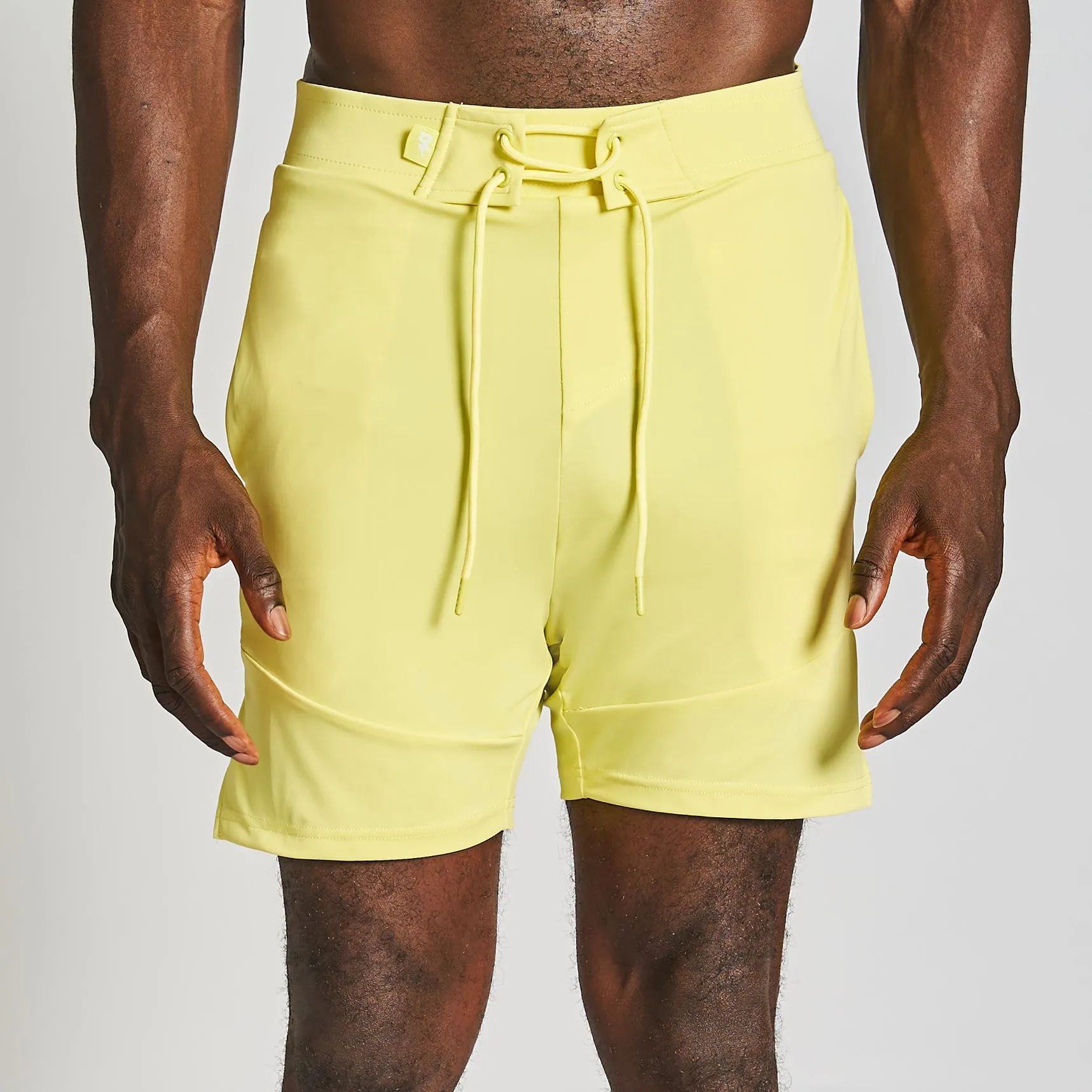 COMPETITION BOARD SHORTS - CANARY YELLOW QuickAdjustStraps