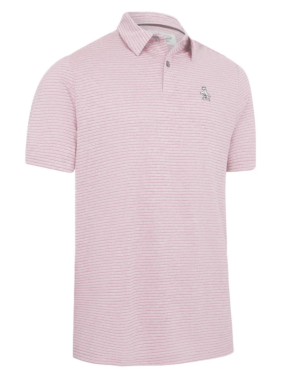 Original Penguin Mens Original Oxford Fine Stripe Golf Polo - PIROUETTE golf club Comfy Fit