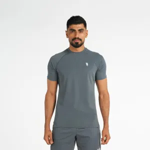 Classic Comfort Style Graphic Performance T-Shirt - Turbulence Grey