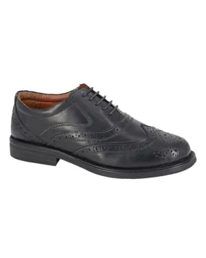 forest walk Scimitar Mens Wing Cap Brogue Oxford Shoes