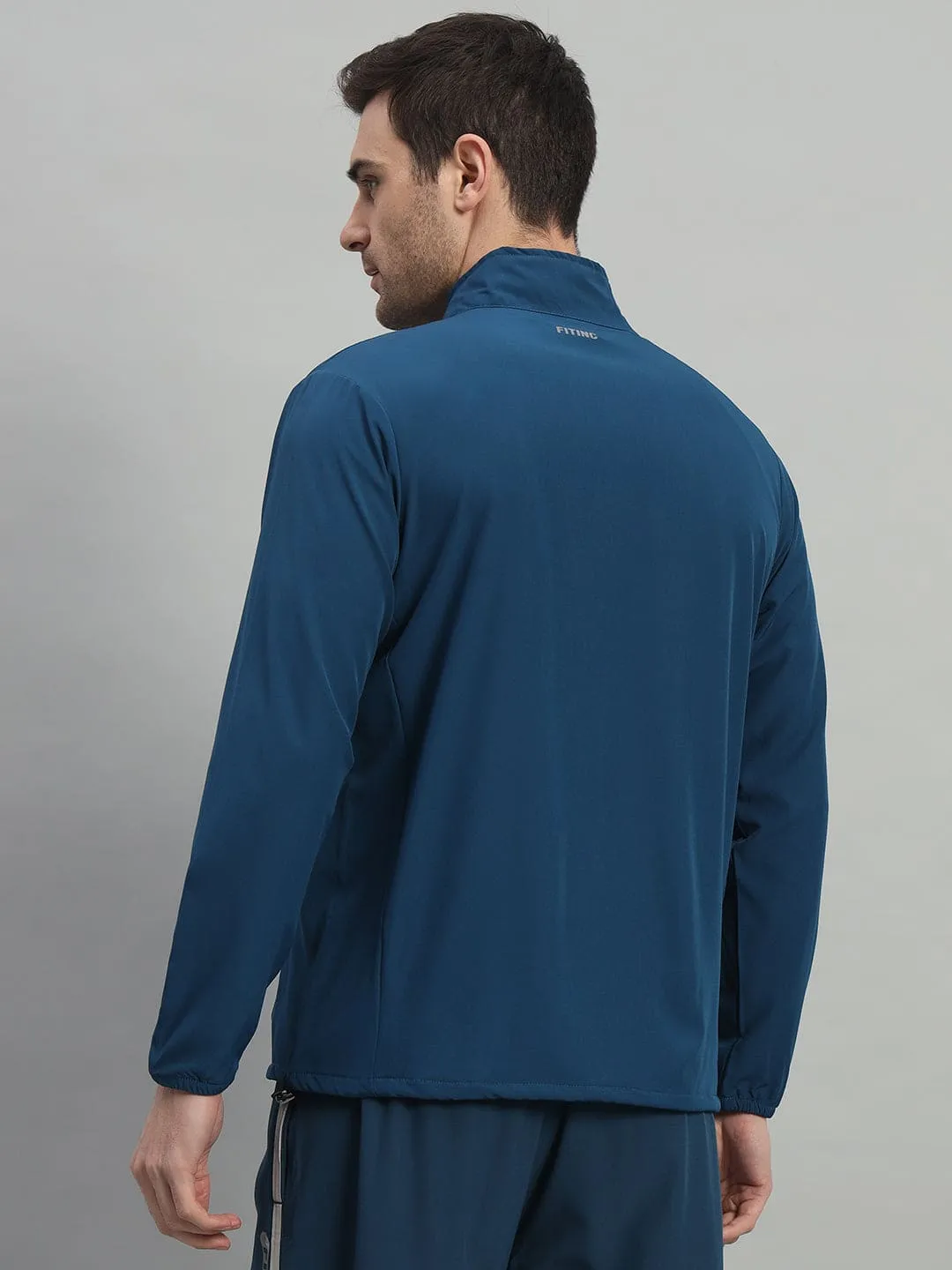 Sports Jacket with Concealed Zippers - Airforce clean look Fire Core